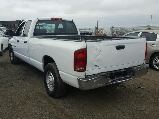 3D7LR38C25G776240 - 2005 DODGE RAM 3500 S WHITE photo 3