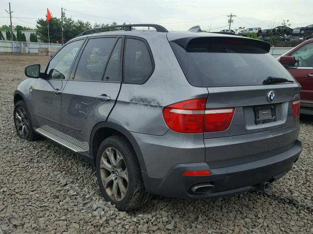 5UXFE83547LZ38933 - 2007 BMW X5 4.8I GRAY photo 3