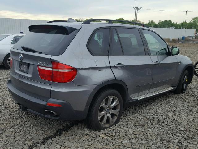 5UXFE83547LZ38933 - 2007 BMW X5 4.8I GRAY photo 4