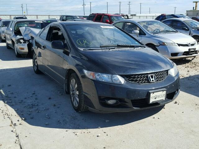 2HGFG12809H515136 - 2009 HONDA CIVIC EX შავი ფოტო 1