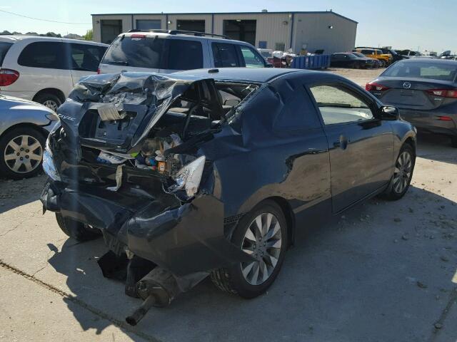 2HGFG12809H515136 - 2009 HONDA CIVIC EX შავი ფოტო 4