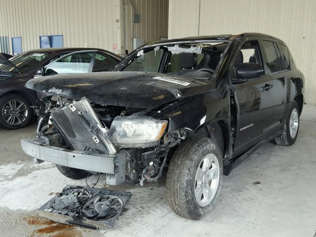 1C4NJDBB6FD423692 - 2015 JEEP COMPASS SP BLACK photo 2