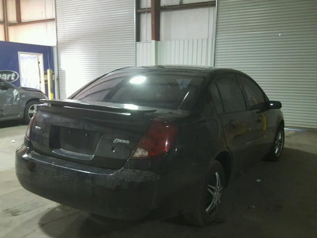 1G8AJ52F05Z104307 - 2005 SATURN ION LEVEL BLACK photo 4