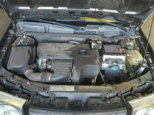1G8AJ52F05Z104307 - 2005 SATURN ION LEVEL BLACK photo 7