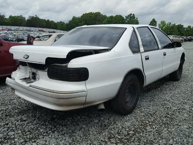 1G1BL52PXTR128441 - 1996 CHEVROLET CAPR/IMPAL WHITE photo 4