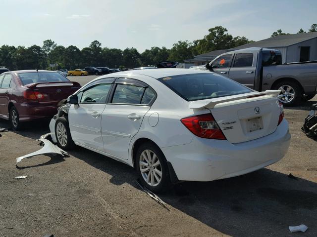 19XFB2F9XCE015865 - 2012 HONDA CIVIC EXL Ağ foto 3