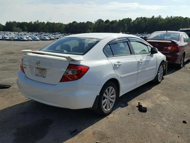 19XFB2F9XCE015865 - 2012 HONDA CIVIC EXL Ağ foto 4