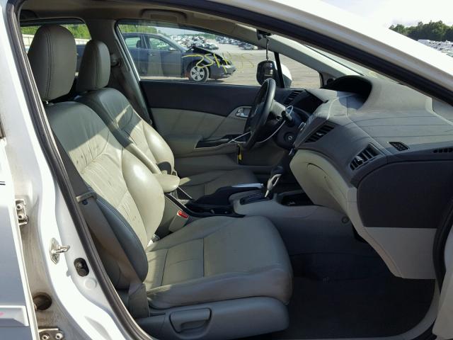 19XFB2F9XCE015865 - 2012 HONDA CIVIC EXL Ağ foto 5