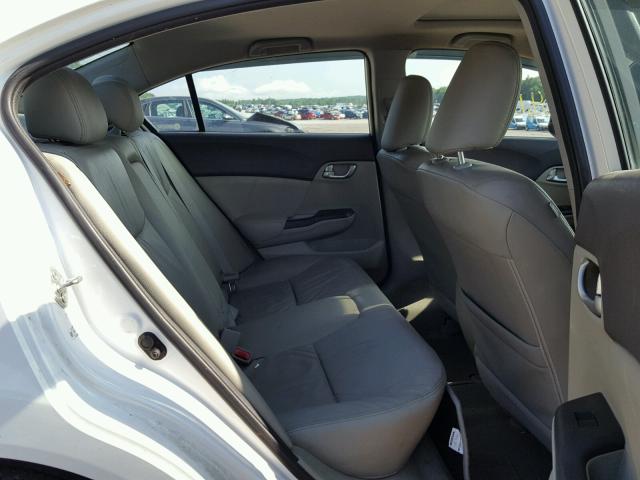 19XFB2F9XCE015865 - 2012 HONDA CIVIC EXL Ağ foto 6