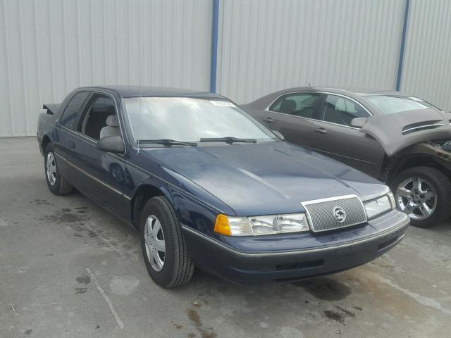 1MEPM6048KH637617 - 1989 MERCURY COUGAR LS BLUE photo 1