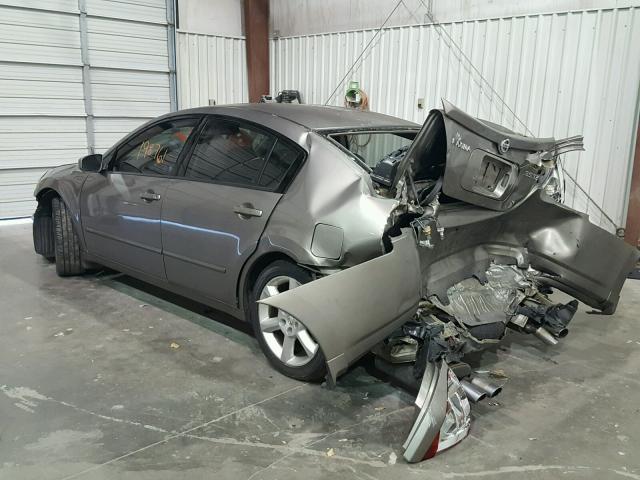 1N4BA41E04C878528 - 2004 NISSAN MAXIMA SE GRAY photo 3