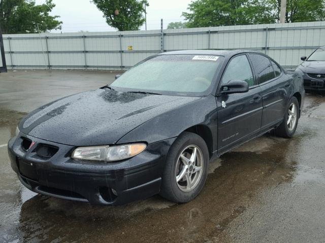 1G2WK52J42F217336 - 2002 PONTIAC GRAND PRIX BLACK photo 2