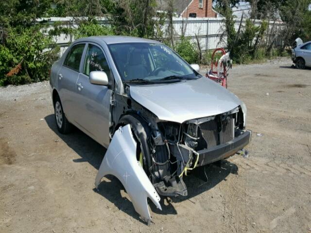 1NXBU40E19Z115756 - 2009 TOYOTA COROLLA BA SILVER photo 1