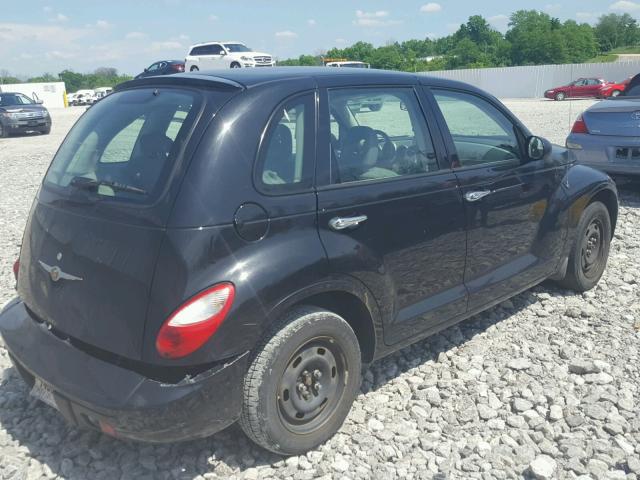 3A8FY48B08T120176 - 2008 CHRYSLER PT CRUISER BLACK photo 4