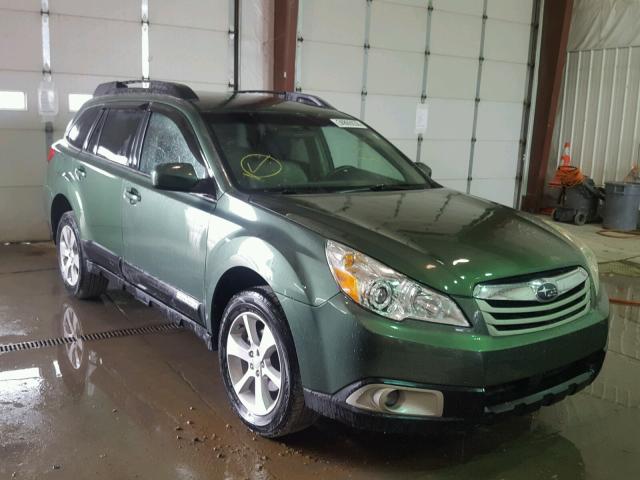 4S4BRBCC7A3338197 - 2010 SUBARU OUTBACK 2. GREEN photo 1