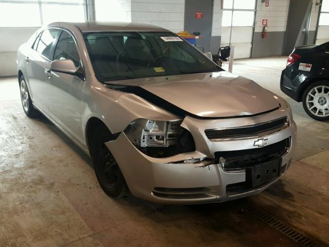 1G1ZC5EB9AF268218 - 2010 CHEVROLET MALIBU 1LT SILVER photo 1