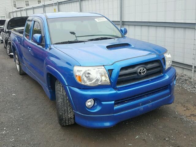 5TETU22N18Z504011 - 2008 TOYOTA TACOMA X-R BLUE photo 1