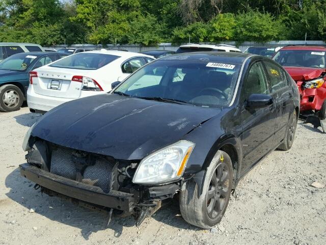 1N4BA41E87C858709 - 2007 NISSAN MAXIMA SE BLACK photo 2