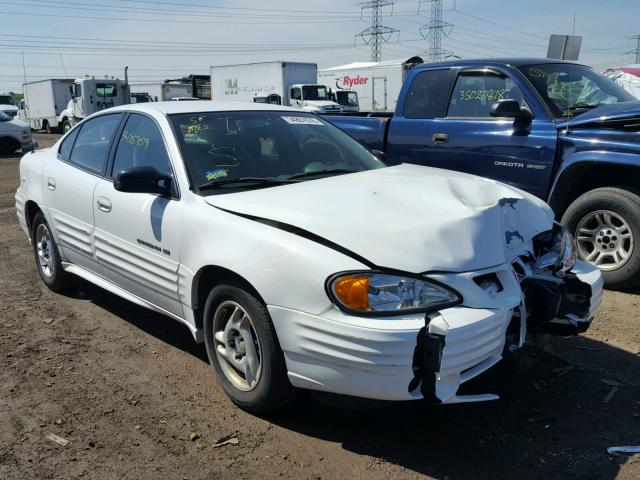 1G2NE52T4YM811367 - 2000 PONTIAC GRAND AM S 白色 照片 1