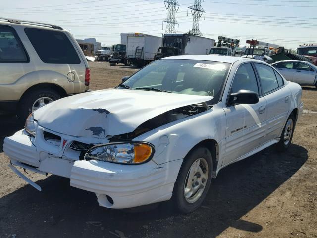 1G2NE52T4YM811367 - 2000 PONTIAC GRAND AM S 白色 照片 2