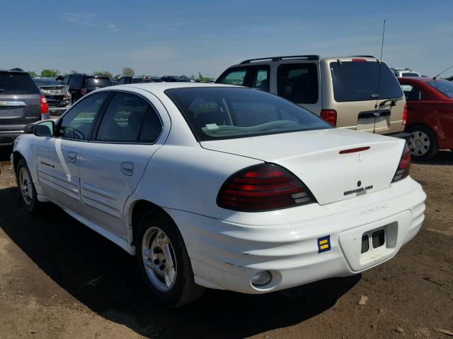 1G2NE52T4YM811367 - 2000 PONTIAC GRAND AM S 白色 照片 3