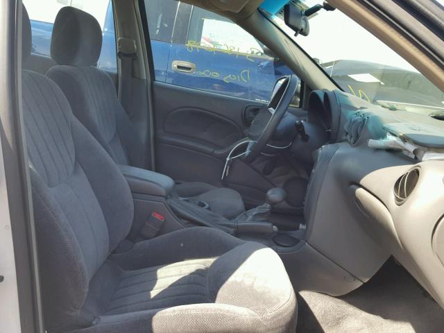 1G2NE52T4YM811367 - 2000 PONTIAC GRAND AM S 白色 照片 5