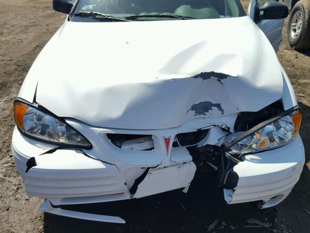 1G2NE52T4YM811367 - 2000 PONTIAC GRAND AM S 白色 照片 7