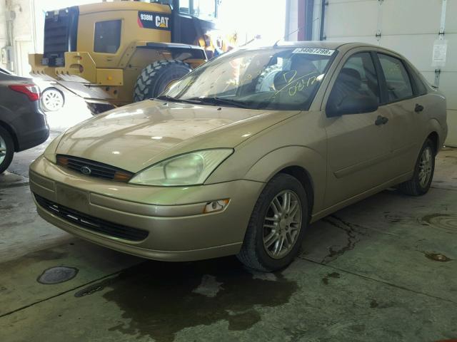 1FAFP3839YW360842 - 2000 FORD FOCUS ZTS GOLD photo 2