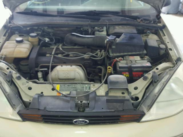 1FAFP3839YW360842 - 2000 FORD FOCUS ZTS GOLD photo 7