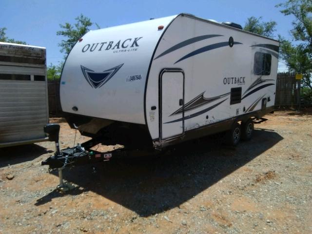 4YDT2102XJB451518 - 2018 KEYSTONE OUTBACK WHITE photo 2