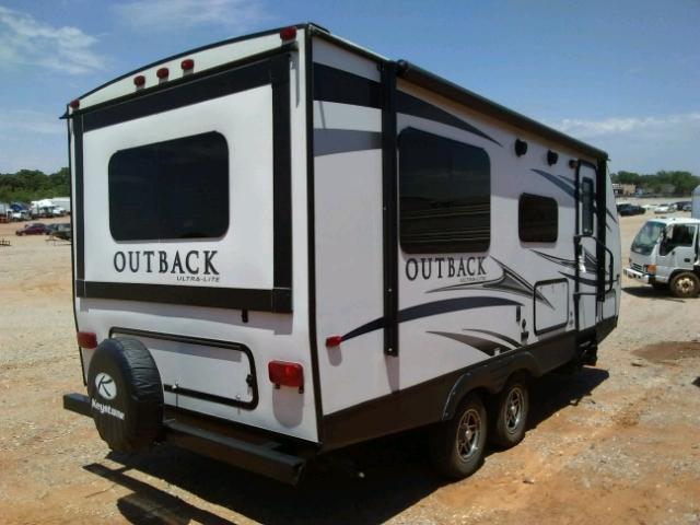 4YDT2102XJB451518 - 2018 KEYSTONE OUTBACK WHITE photo 4