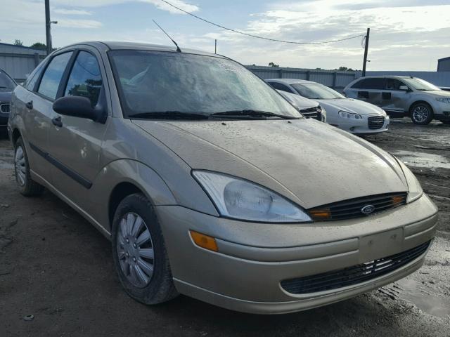 1FAFP33P42W214270 - 2002 FORD FOCUS LX GOLD photo 1