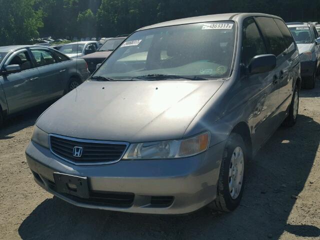 2HKRL1859YH603953 - 2000 HONDA ODYSSEY LX GRAY photo 2