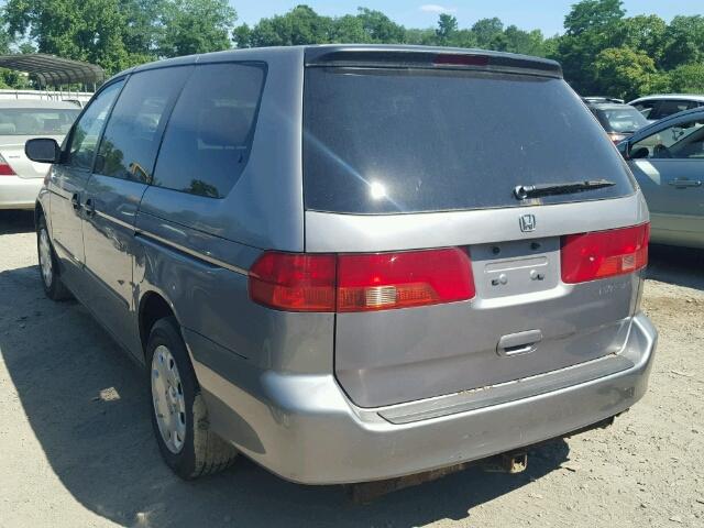 2HKRL1859YH603953 - 2000 HONDA ODYSSEY LX GRAY photo 3