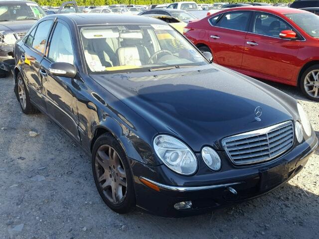 WDBUF70J53A194183 - 2003 MERCEDES-BENZ E 500 BLACK photo 1