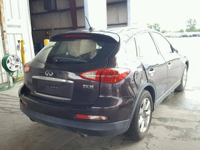 JN1AJ0HP1AM701419 - 2010 INFINITI EX35 BASE BROWN photo 4