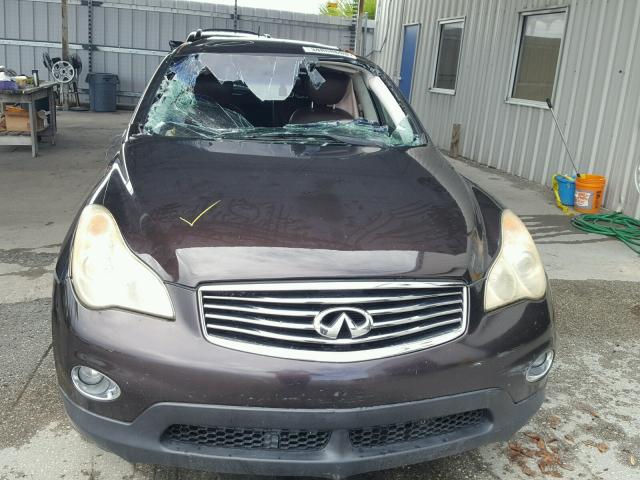 JN1AJ0HP1AM701419 - 2010 INFINITI EX35 BASE BROWN photo 9
