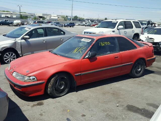 JH4DA9364LS042777 - 1990 ACURA INTEGRA GS RED photo 2