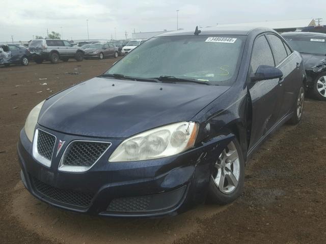 1G2ZA5EB5A4143388 - 2010 PONTIAC G6 BLUE photo 2