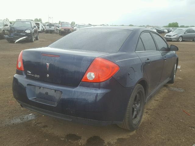 1G2ZA5EB5A4143388 - 2010 PONTIAC G6 BLUE photo 4