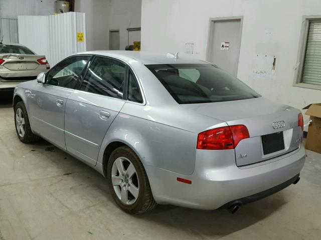 WAUAF78E56A133994 - 2006 AUDI A4 2 SILVER photo 3