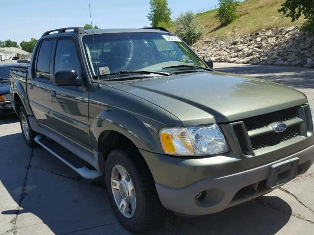 1FMZU77E63UC57811 - 2003 FORD EXPLORER S GREEN photo 1