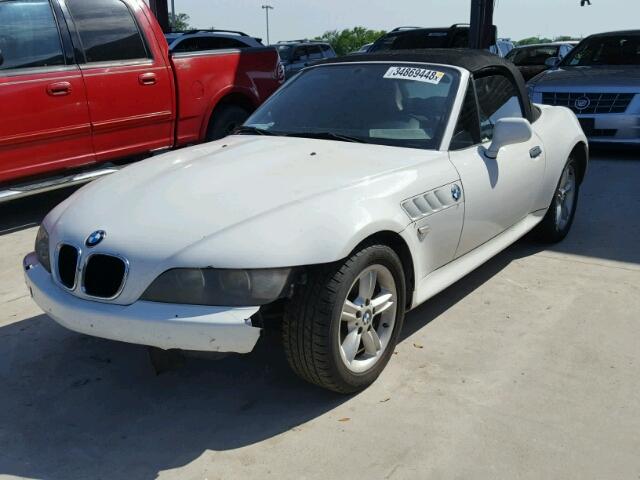 WBACN33481LM00660 - 2001 BMW Z3 2.5 WHITE photo 2
