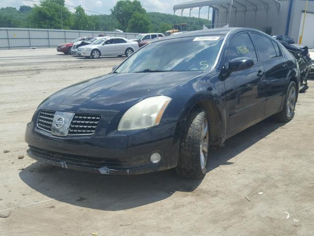 1N4BA41E05C819769 - 2005 NISSAN MAXIMA SE BLACK photo 2