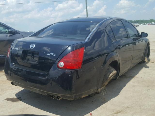 1N4BA41E05C819769 - 2005 NISSAN MAXIMA SE BLACK photo 4