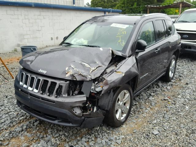 1C4NJCBB0FD171528 - 2015 JEEP COMPASS SP BLACK photo 2