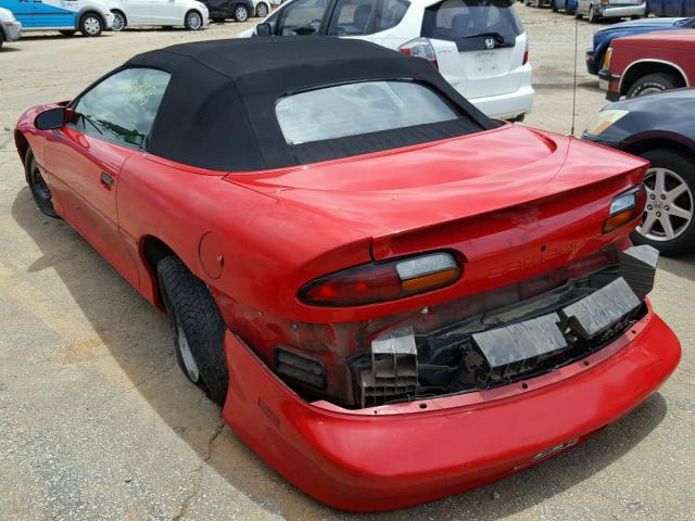 2G1FP32K5V2140064 - 1997 CHEVROLET CAMARO BAS წითელი ფოტო 3