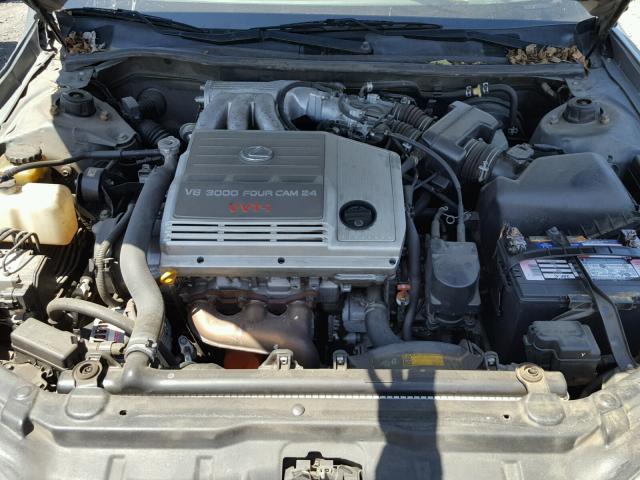 JT8BF28G710305628 - 2001 LEXUS ES 300 GRAY photo 7