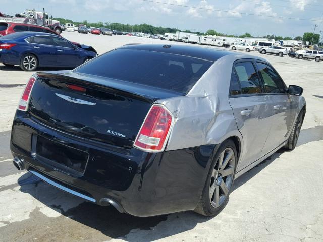 2C3CCAFJ4DH687564 - 2013 CHRYSLER 300 SRT-8 SILVER photo 4