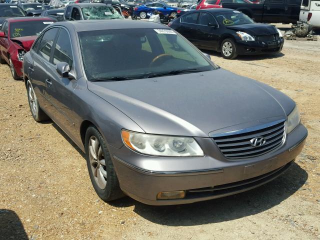 KMHFC46F88A264217 - 2008 HYUNDAI AZERA SE GRAY photo 1